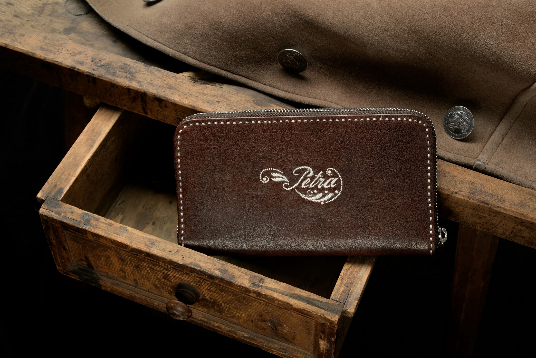 02 Modell "Anna" mit Namen und Ornament ohne Blüte